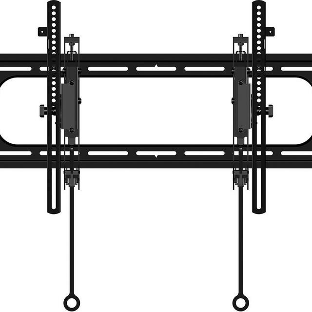Sanus - Premium Series Advanced Tilt TV Wall Mount For Most 42" - 90" TVs - Extends 5.75" - Black