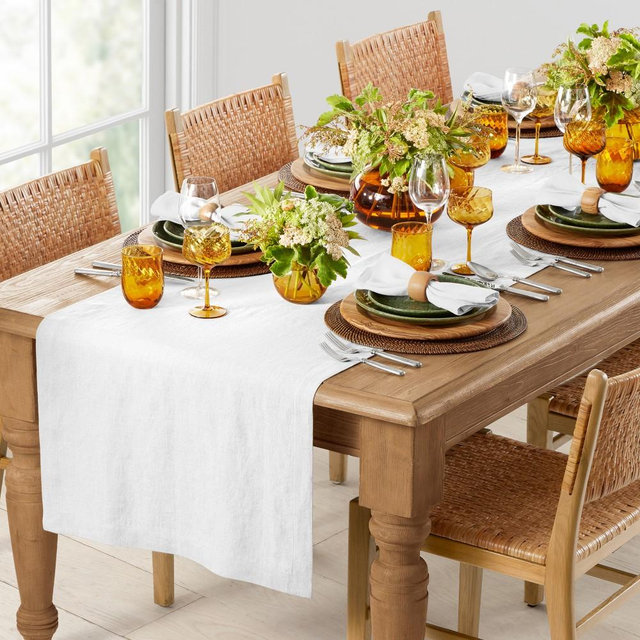 Banquet Table Runner 24"x108", White