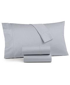 Sleep Luxe 4-Pc Solid King Sheet Set, 800 Thread Count 100% Cotton - POOL