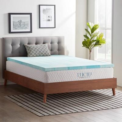 2" Gel Swirl Memory Foam Mattress Topper