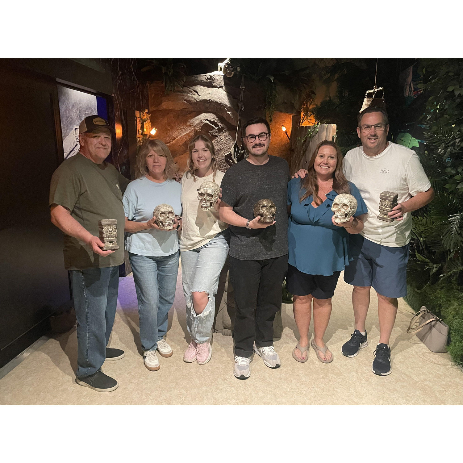 finally got the parents together and locked them in an escape room with us
