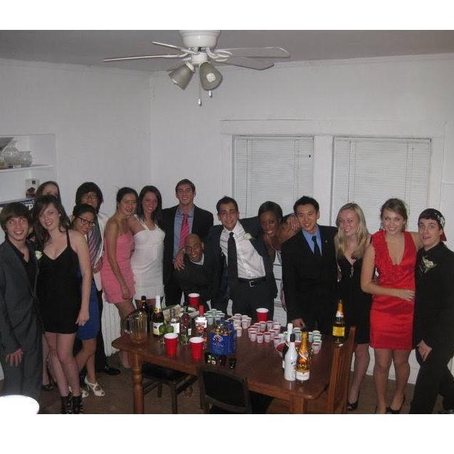 Fridge Prom - if you look carefully, you can see Rebecca Ruttle!