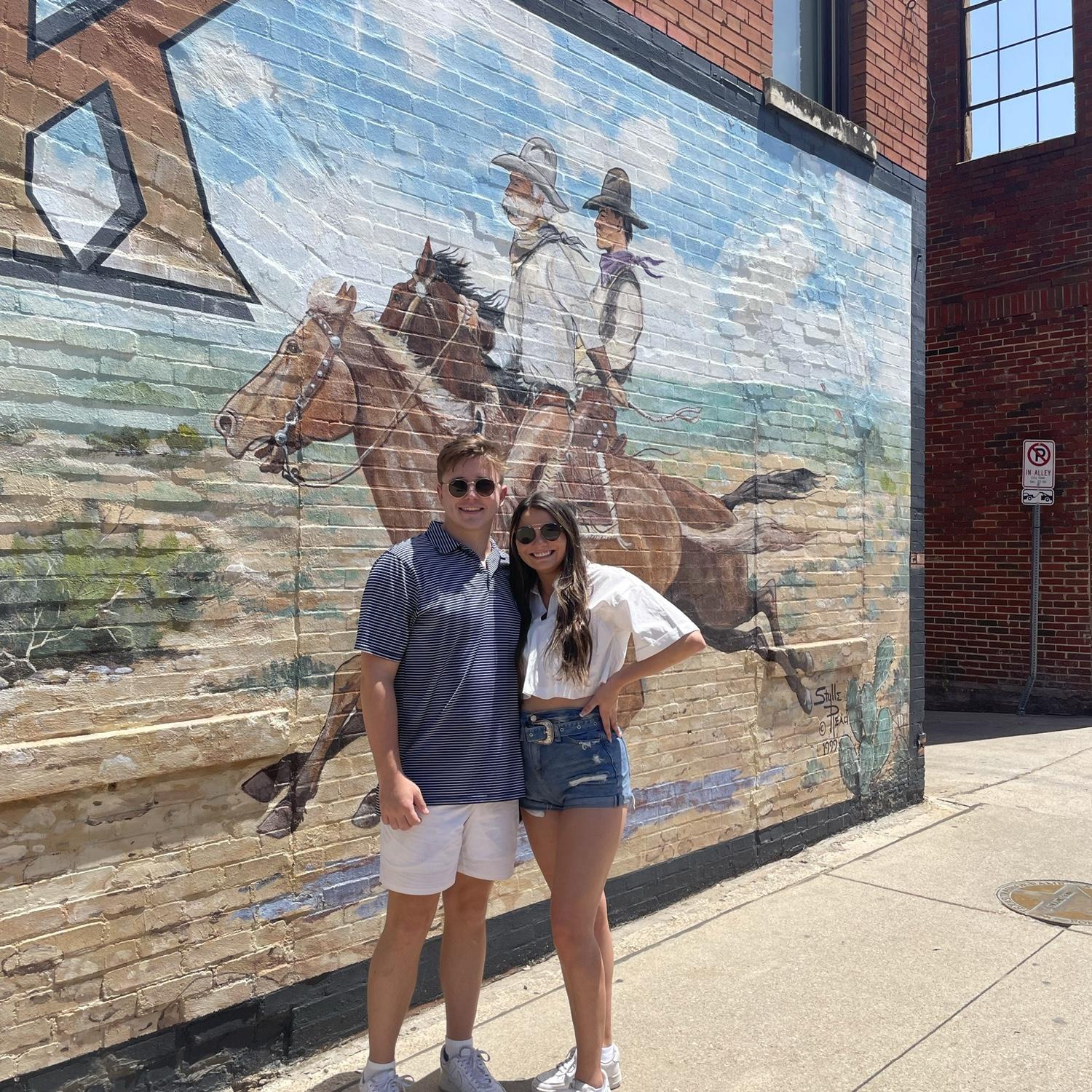 First visit to Dallas, Texas