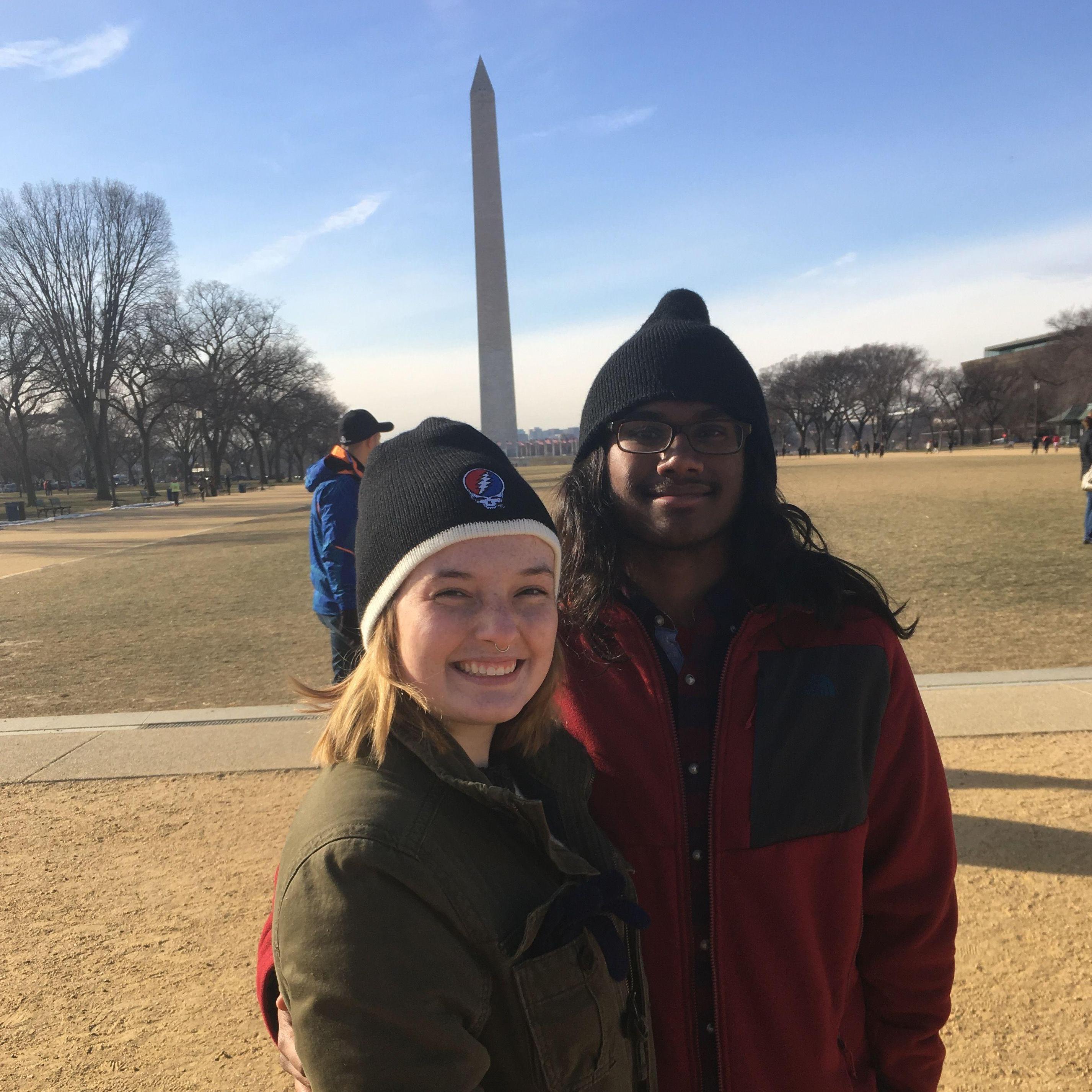 Our first trip to Washington, D.C. together