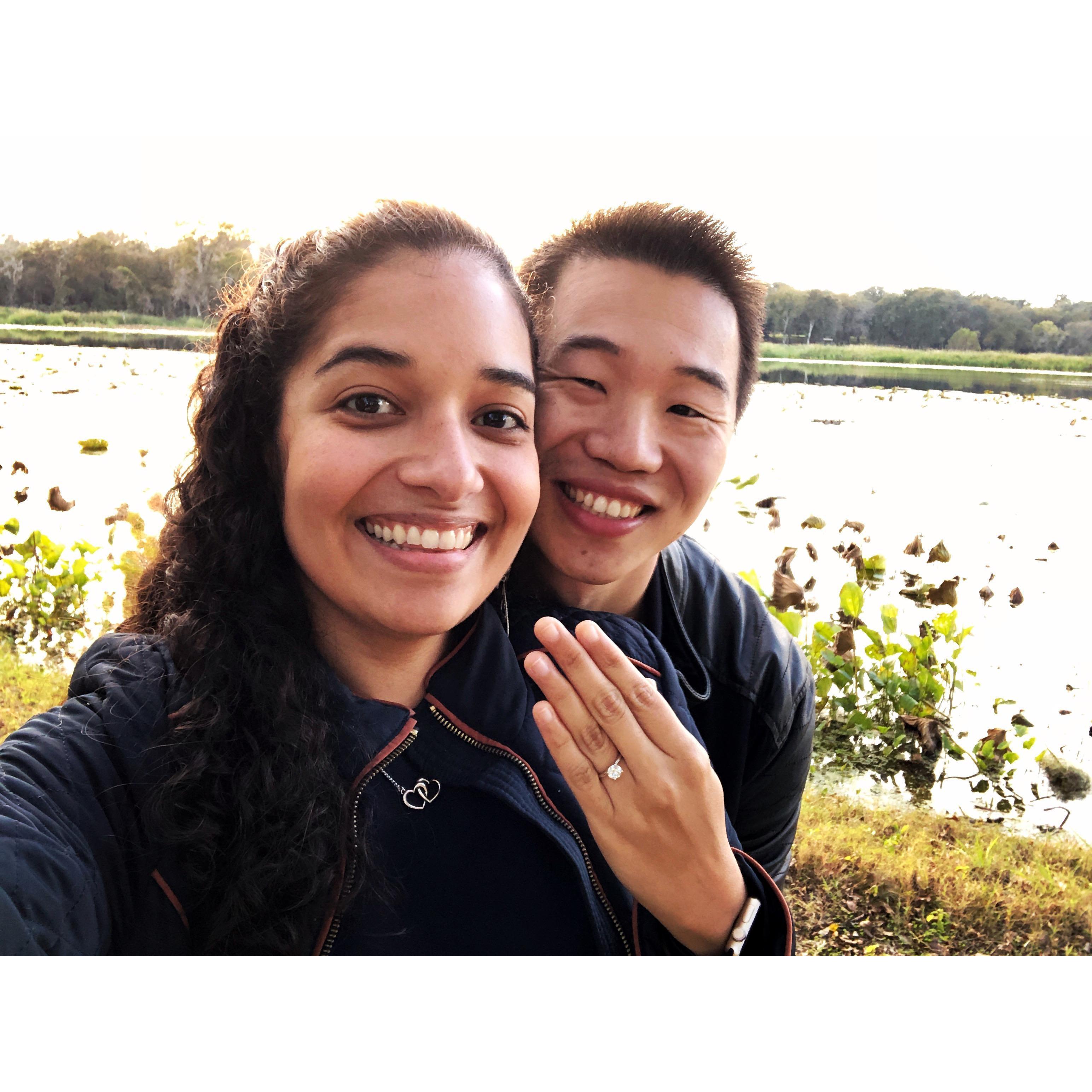 We're engaged!