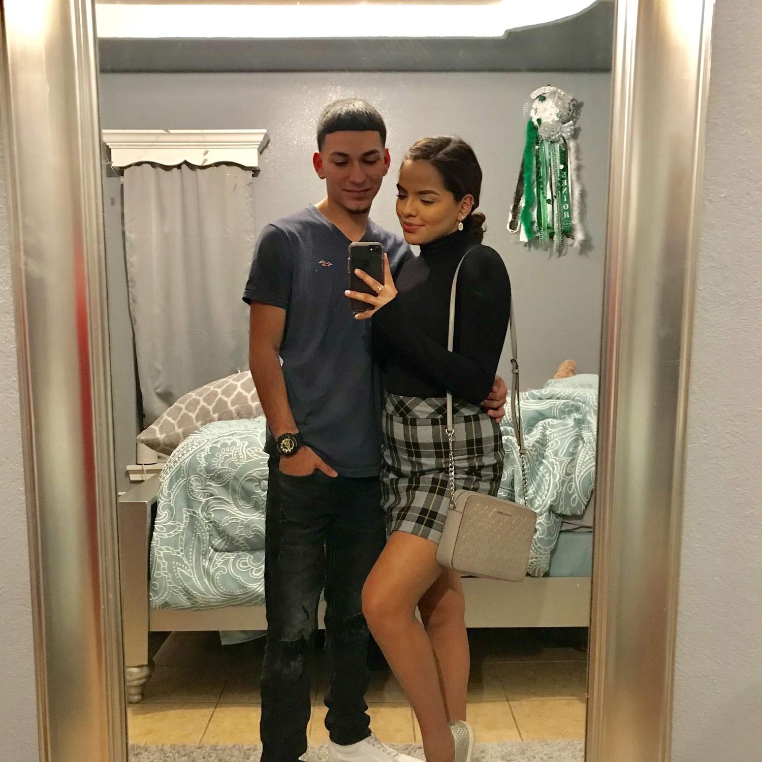 A year into our relationship 🤍