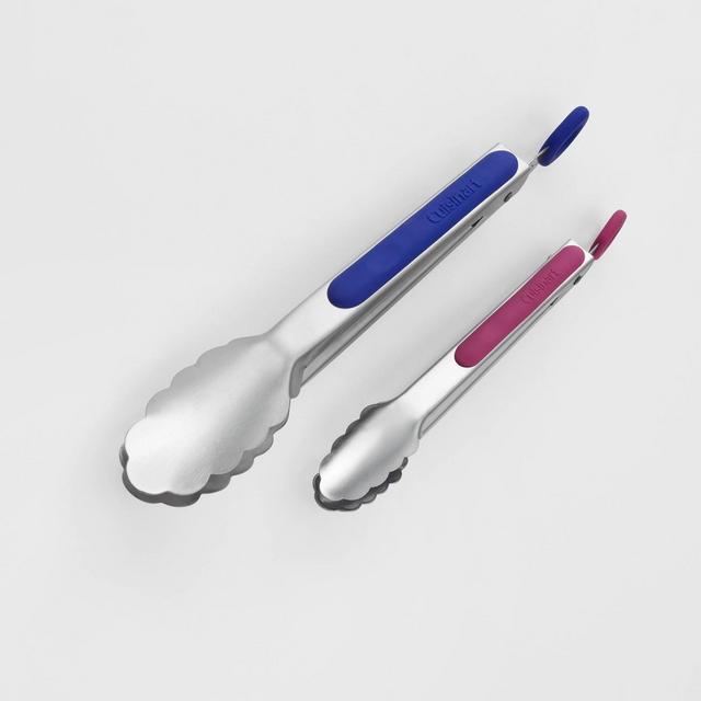 Cuisinart 2pc Stainless Steel Tong Set Jewel Tone