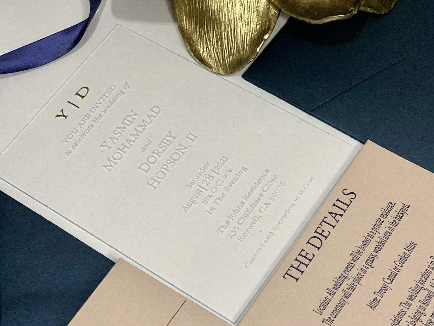 The Wedding Website of Yasmin Mohammad and Dorsey Hopson, II