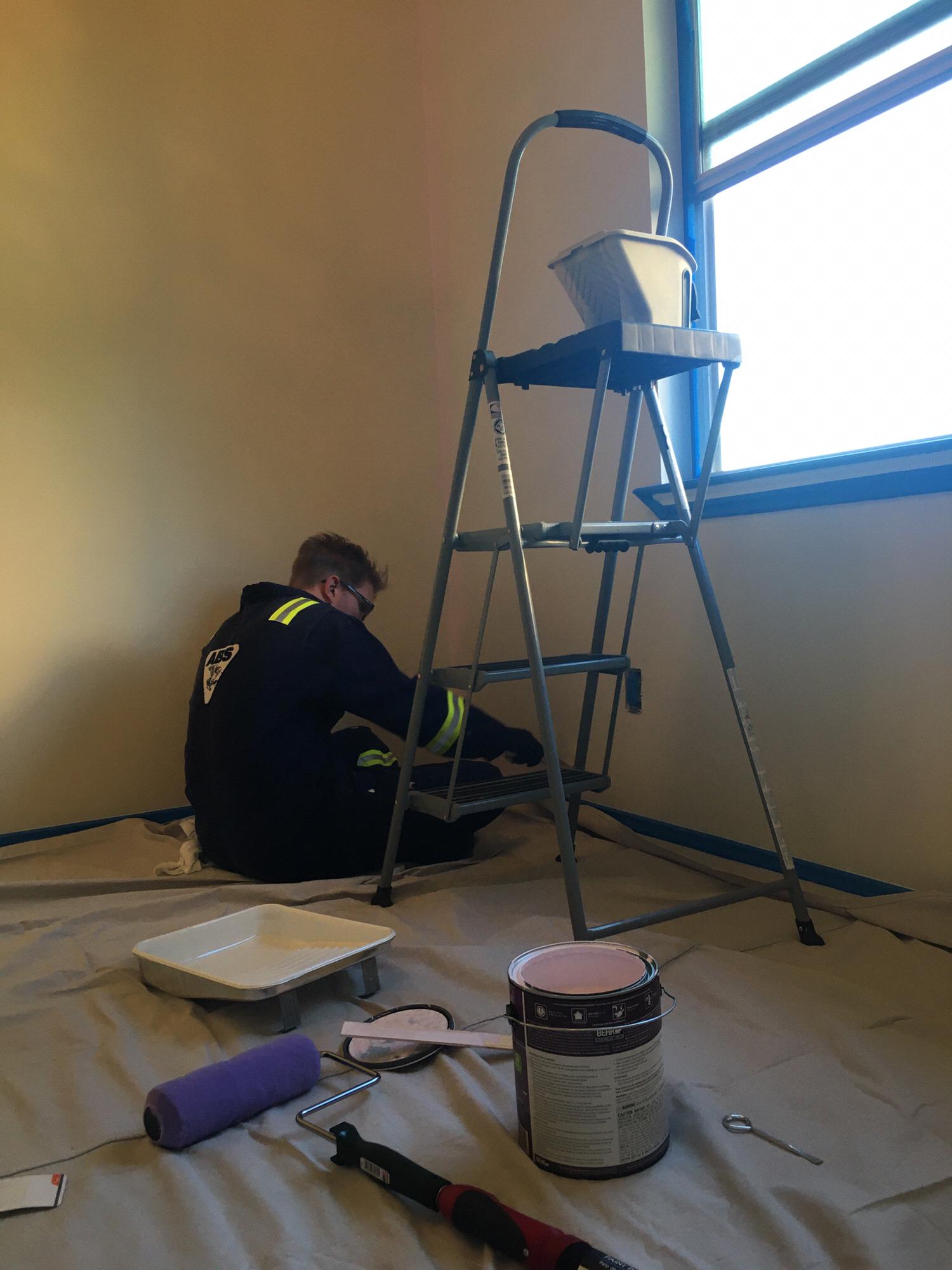 Painting the nursery