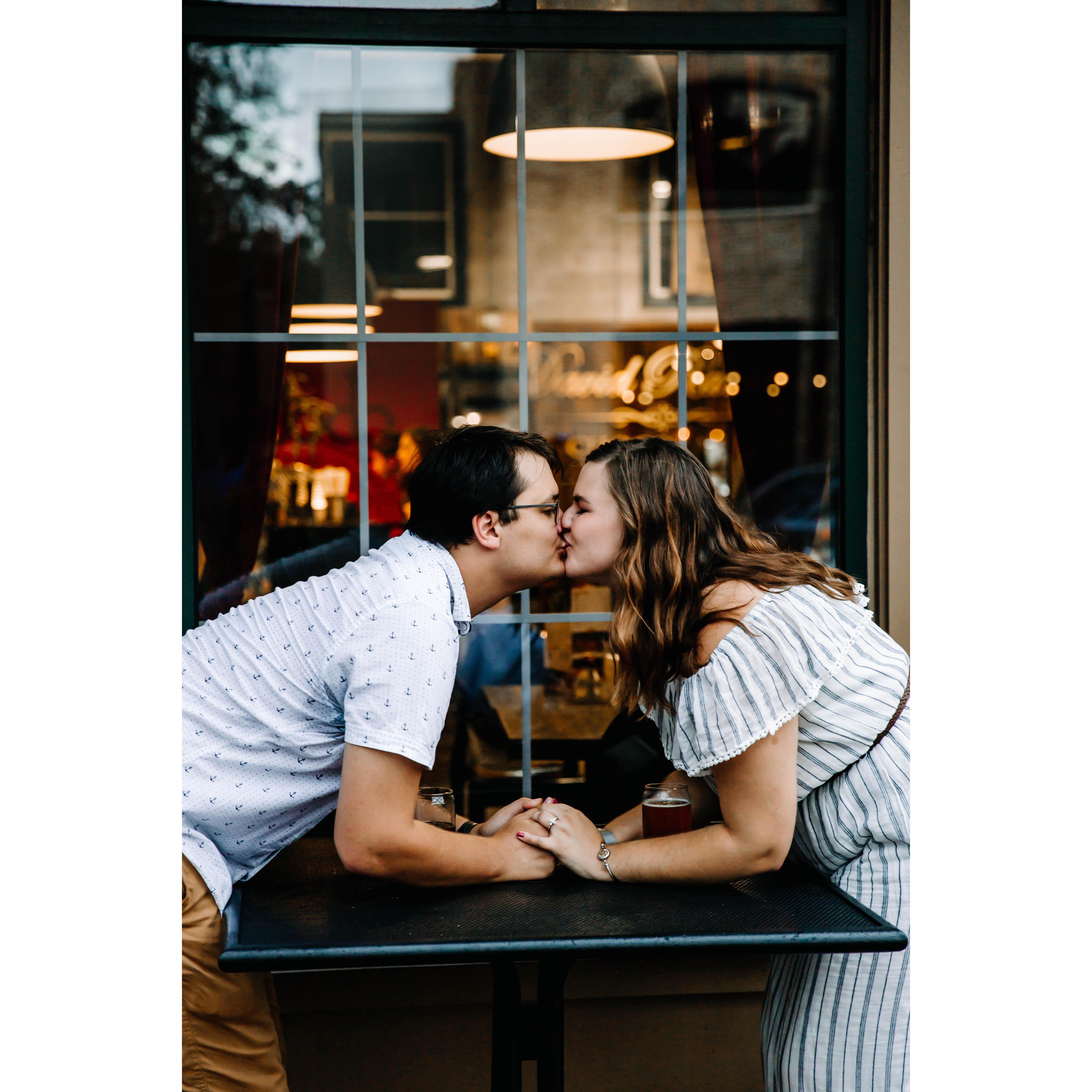 We absolutely LOVED our photographer Madison Snedeker! She was a blast to work with and we can't wait to see how she captures our wedding day. Please let us know if you want her contact information :)