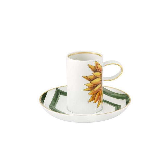 Amazonia Espresso Cup & Saucer, Set of 2