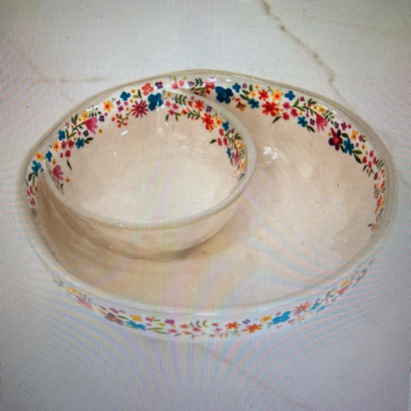 Personal Chip & Dip Bowl