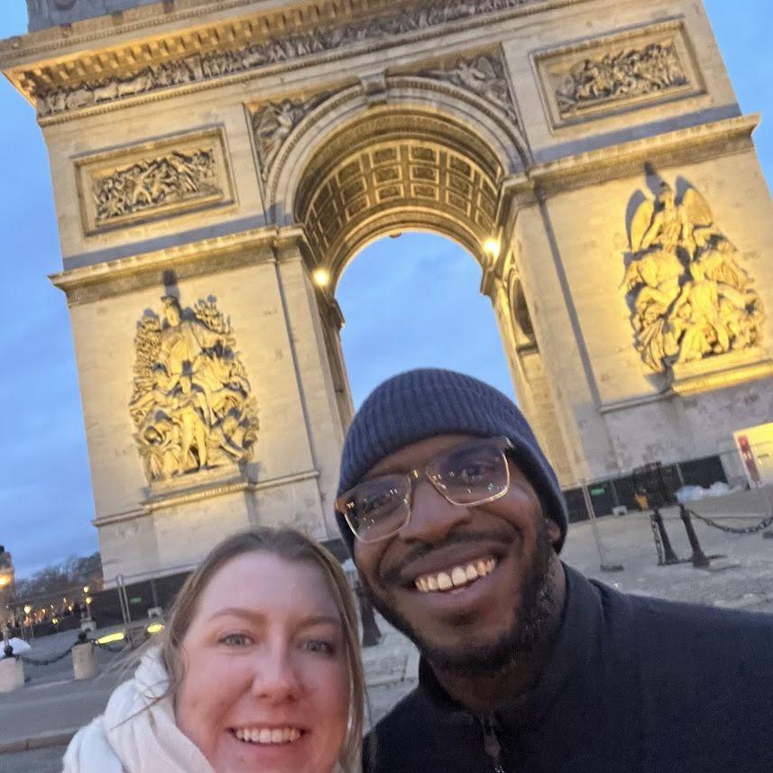 Visiting the Arc de Triomphe