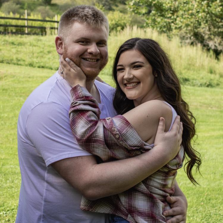 Summer engagement photos with Appalachian Creative (2022).