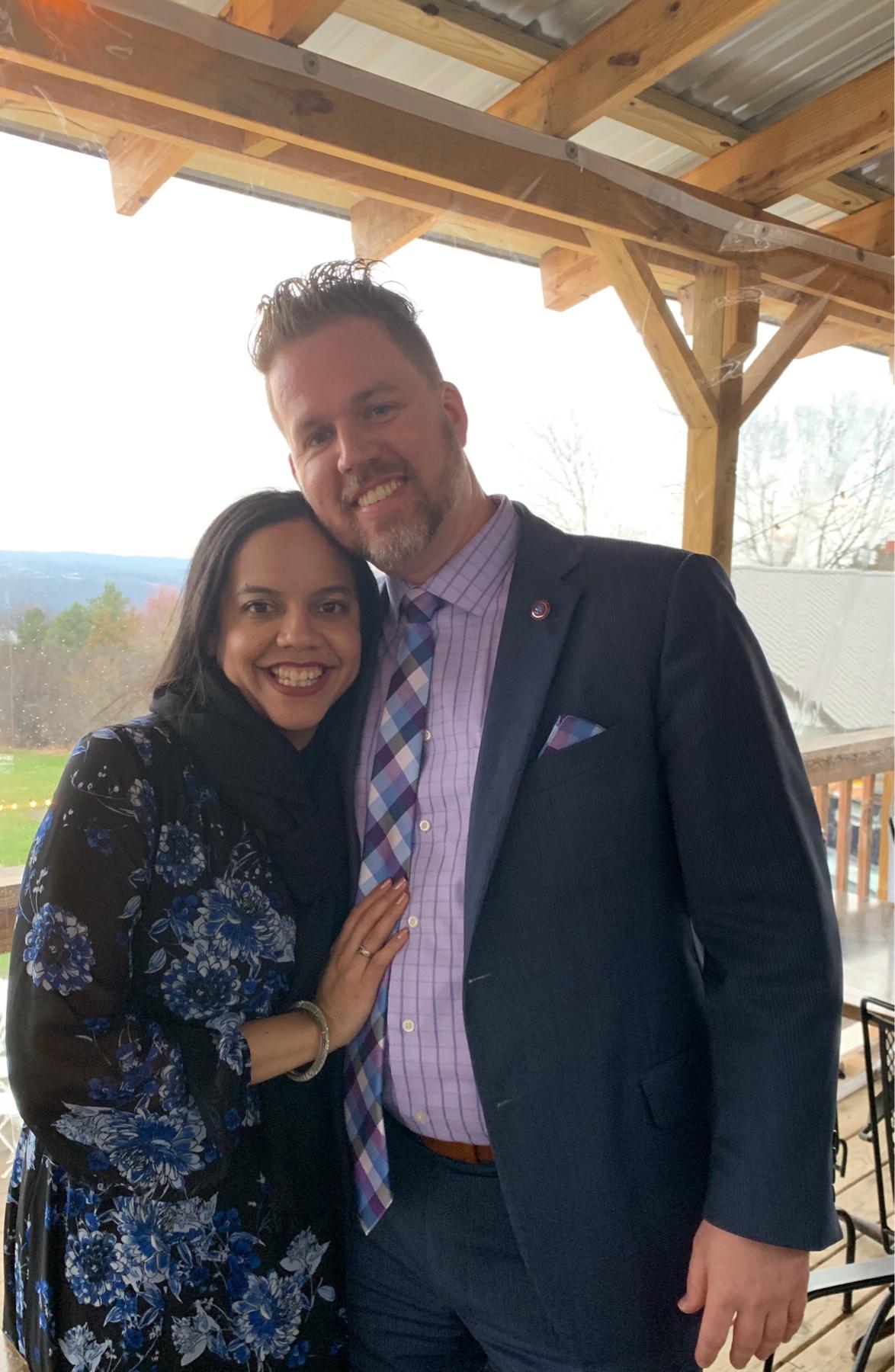 Melissa’s first time meeting some of the Gaither family members at Tim’s nephew’s wedding.