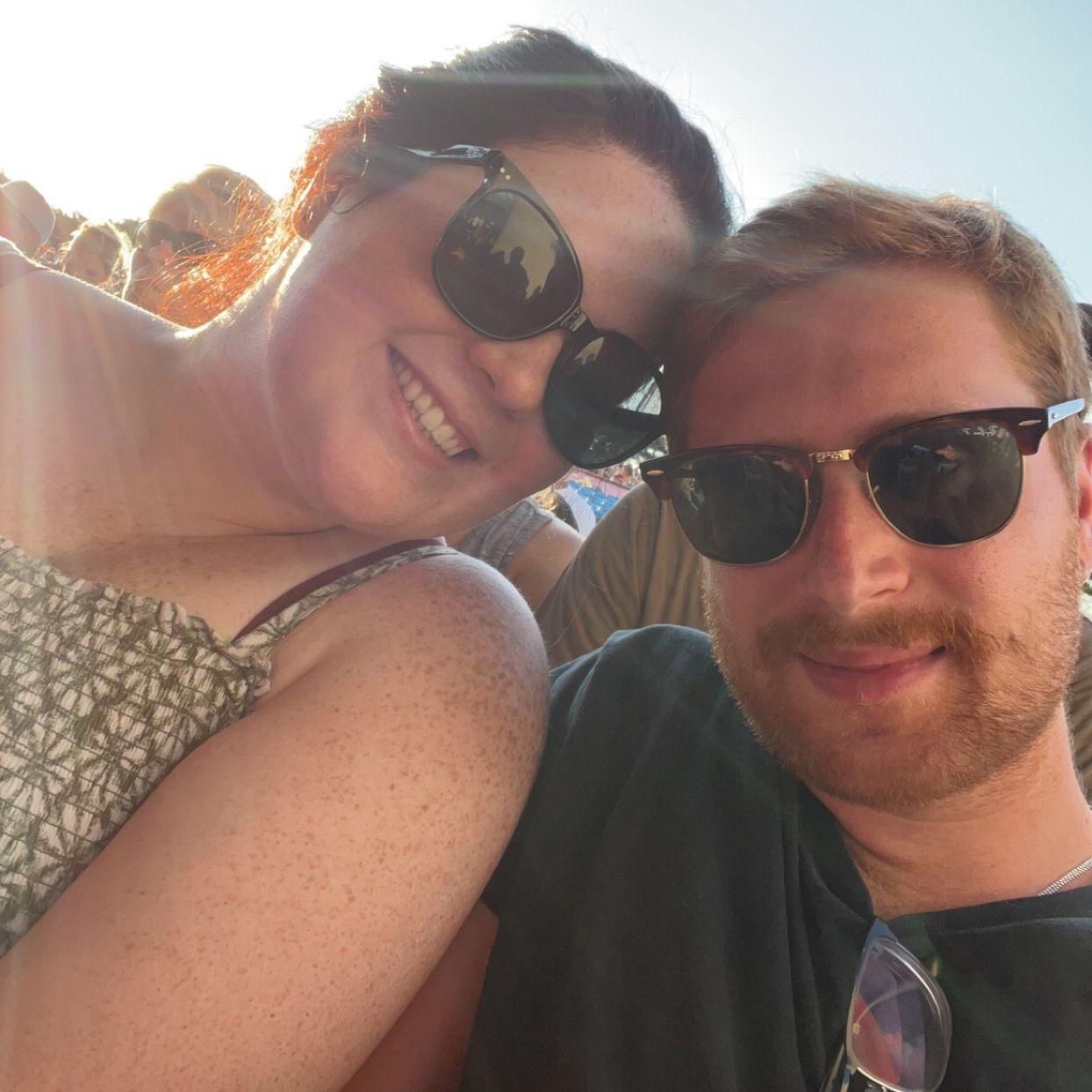 The first time we traveled together to go to Matchbox Twenty concert in Charlotte, NC!