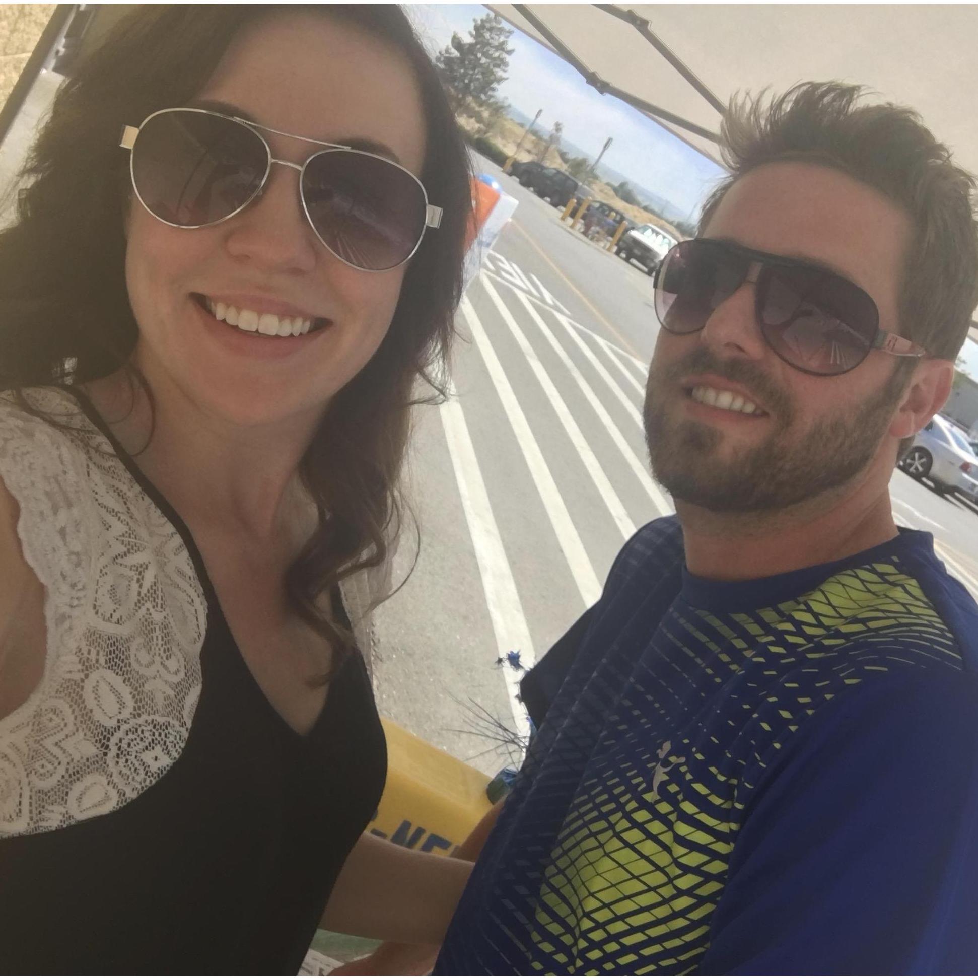 Whitney helping Jeffry in his marketing business