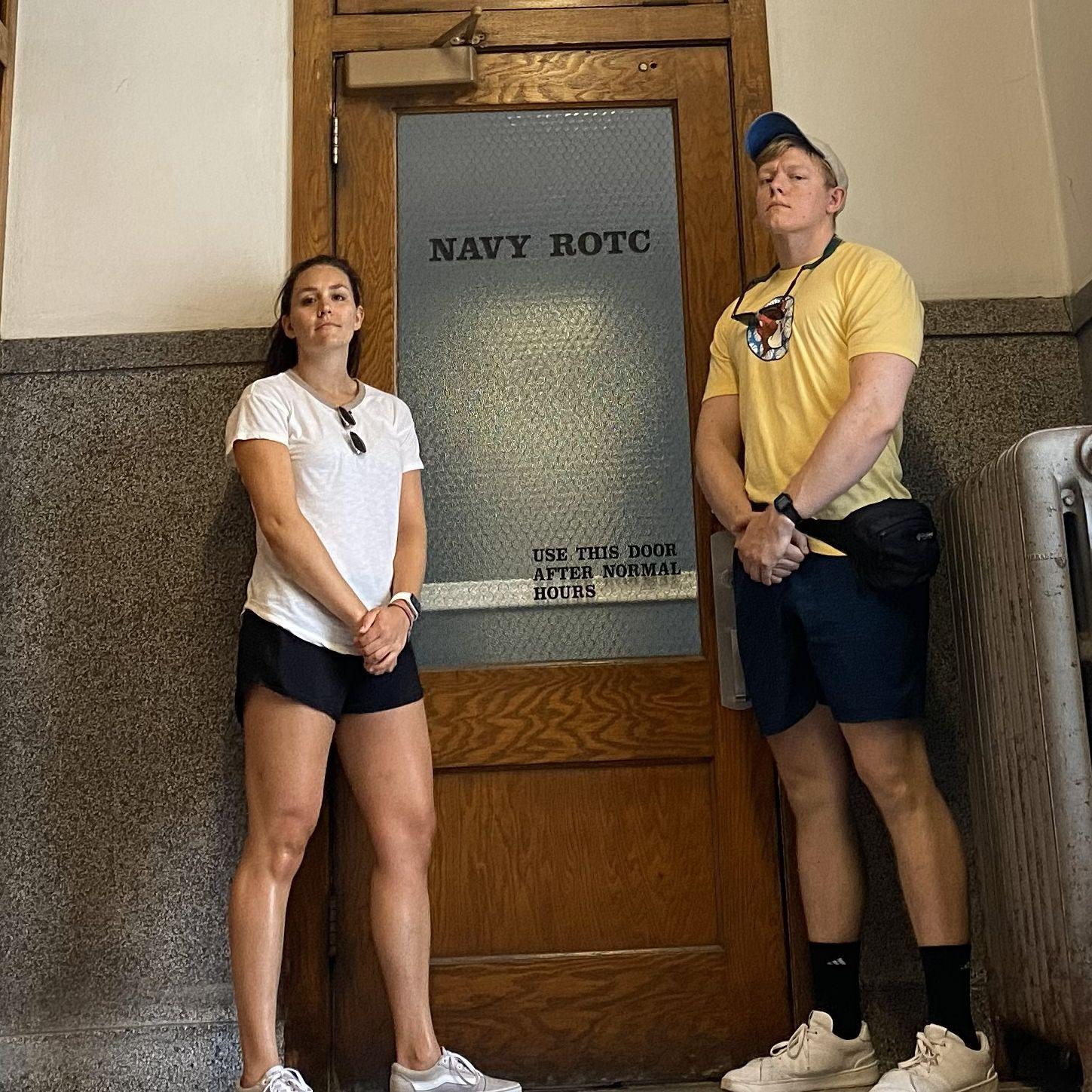 sorry, we can't hang out - we have to study for navy