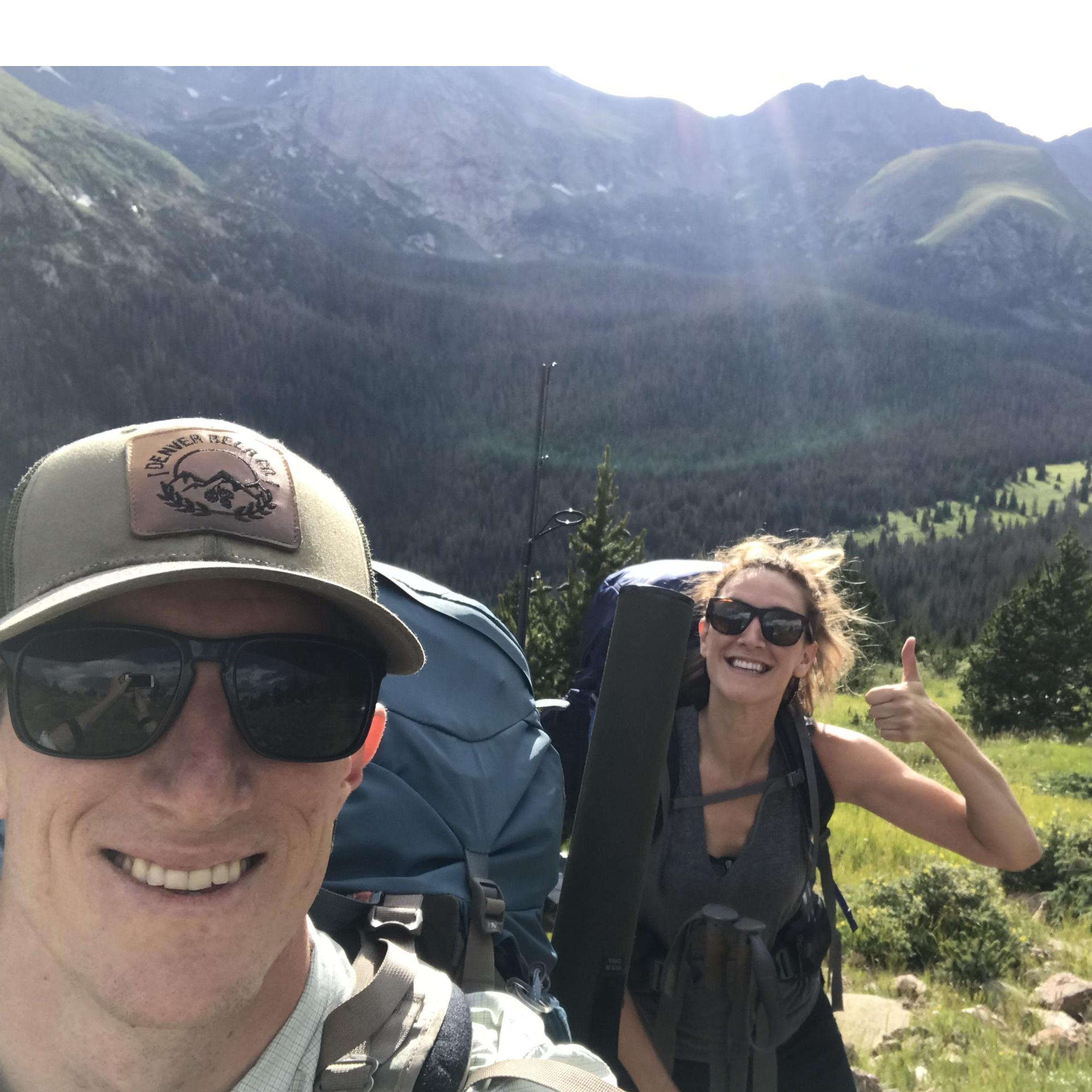 First backpacking trip together! August 2019