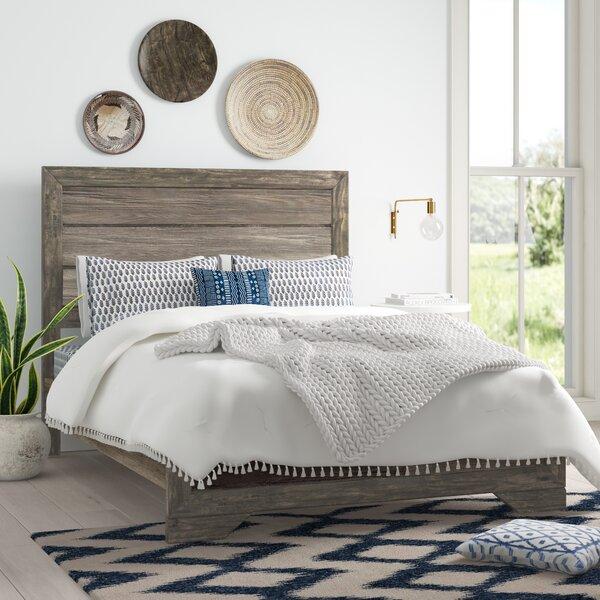 Queen Gray Oak Katarina Standard Bed