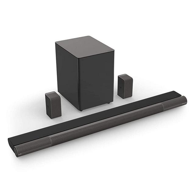 VIZIO Elevate P514a-H6 5.1.4 Home Theater Surround Sound Bar w/DolbyAtmos & DTS:X,4K DolbyVision HDR Pass Through,Rotating Adaptive Height Speakers,8” Subwoofer,Bluetooth,Chromecast Built-in,Wi-Fi