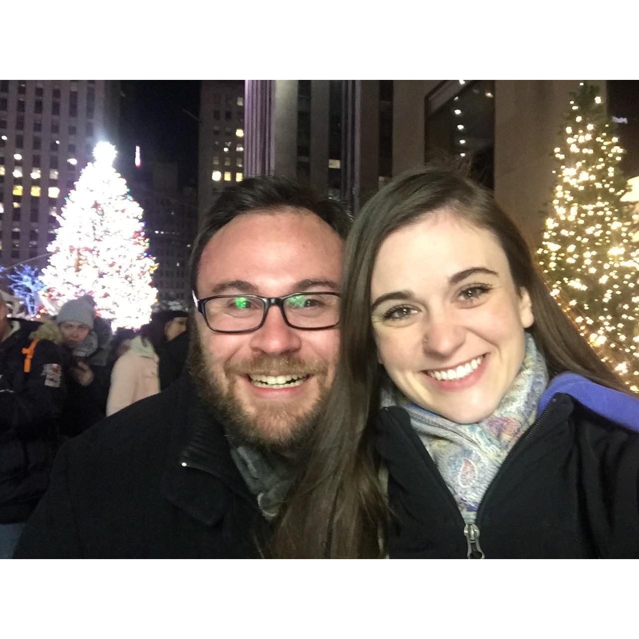 Rockefeller Centre at Christmas time