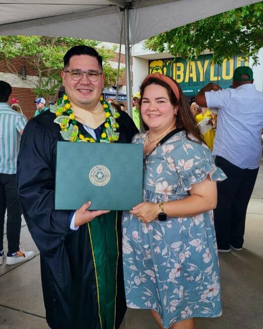 Steven’s MBA graduation ceremony