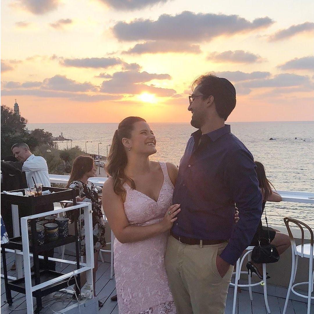 Sunsets and love in Tel Aviv!