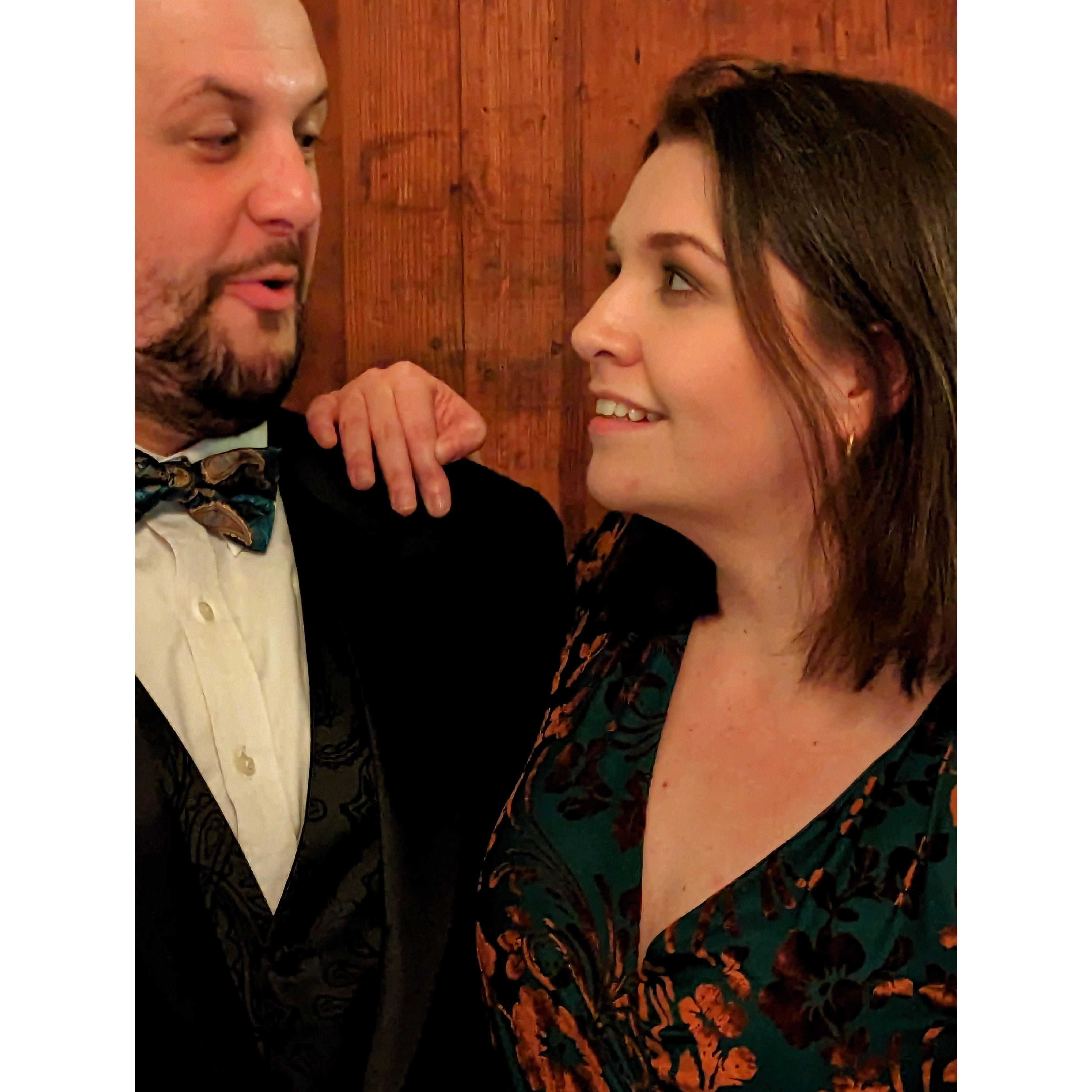 Not sure what was being said or who said it at the United Way Gala, but it was a fun night!