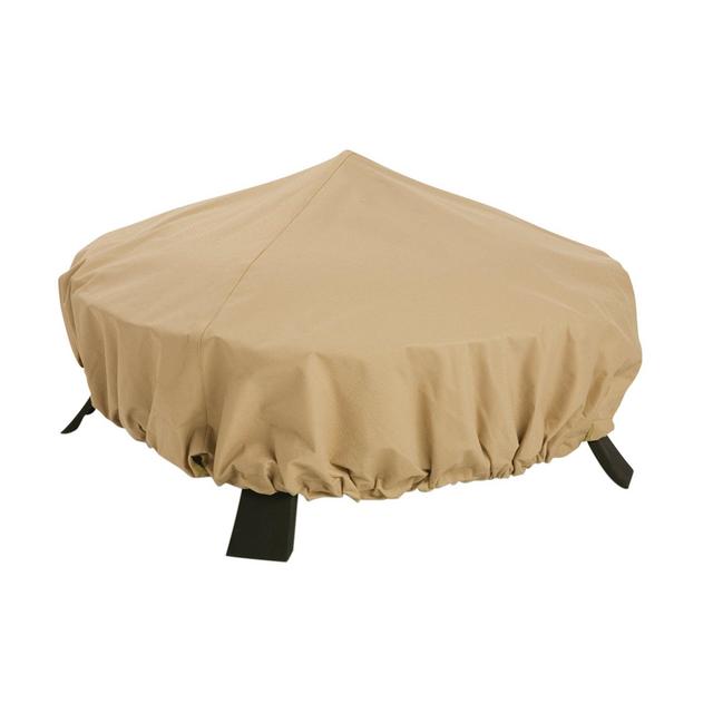Classic Accessories 58992-EC Terrazzo Fire Pit Cover, Round