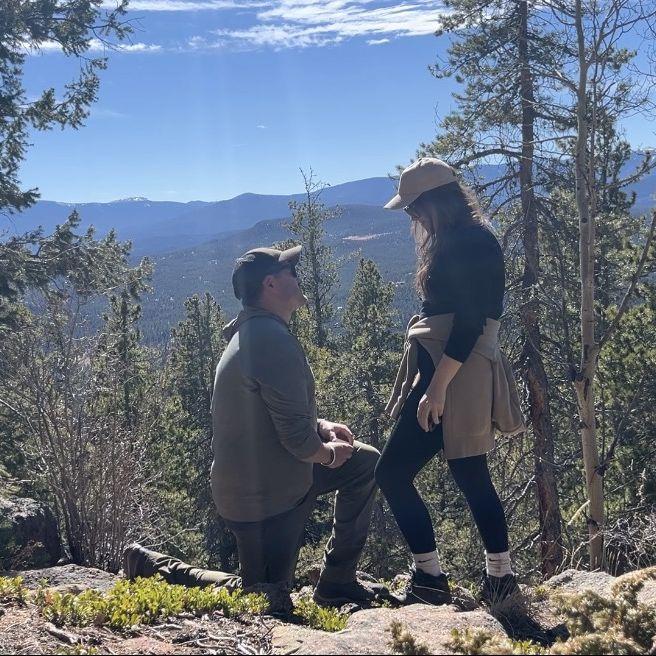 The proposal! It was the most perfect day <3