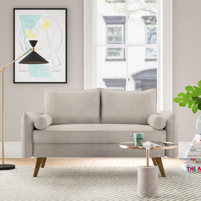 Asti 60" Square Arm Loveseat