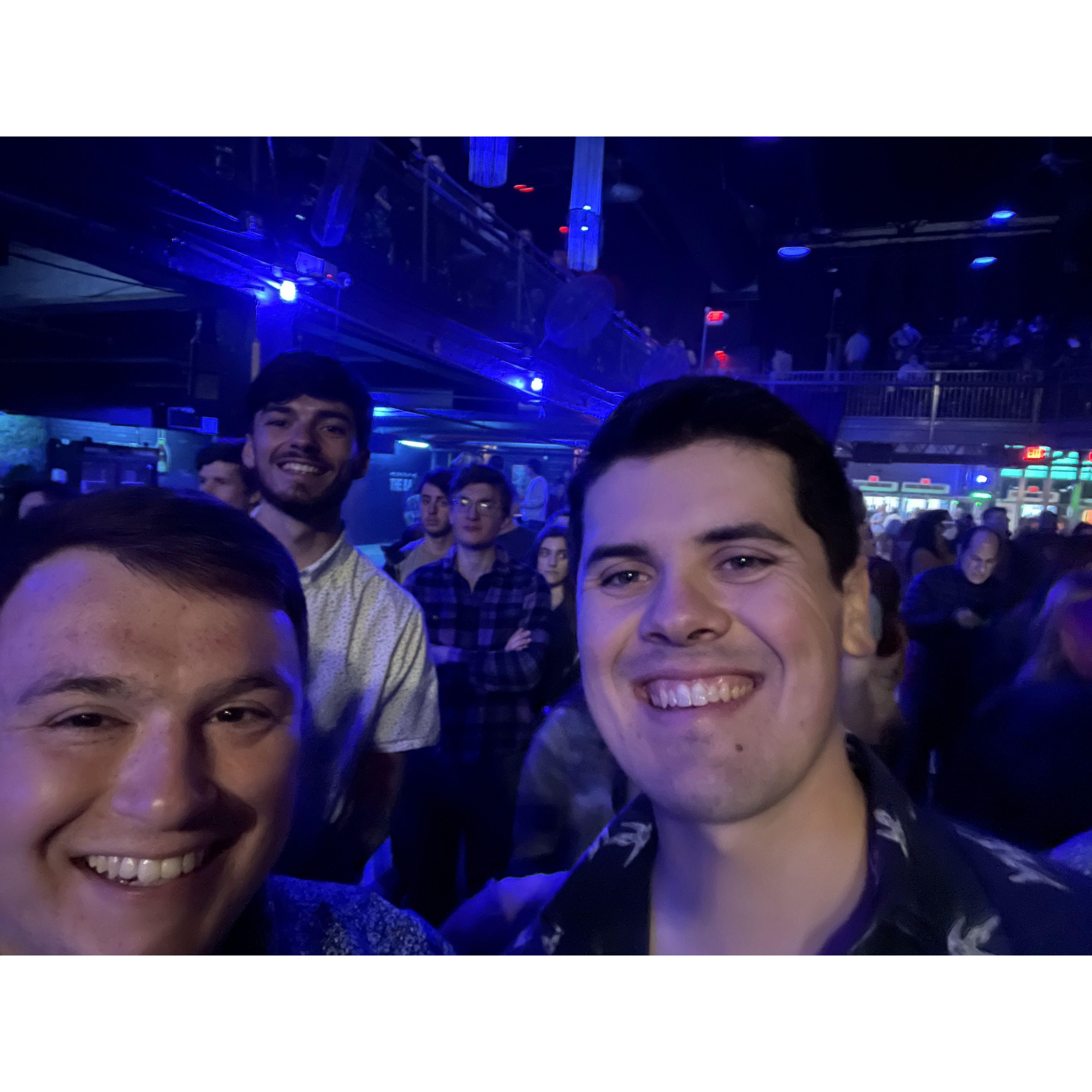 Our first concert together - seeing Jacob Collier in Spring 2022!