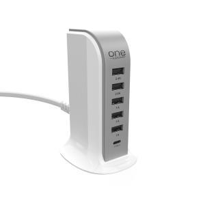 5 USB-A 1 USB-C Power Hub/Charging Station by One Power