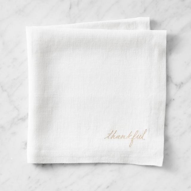 Thankful Napkins, Set of 4