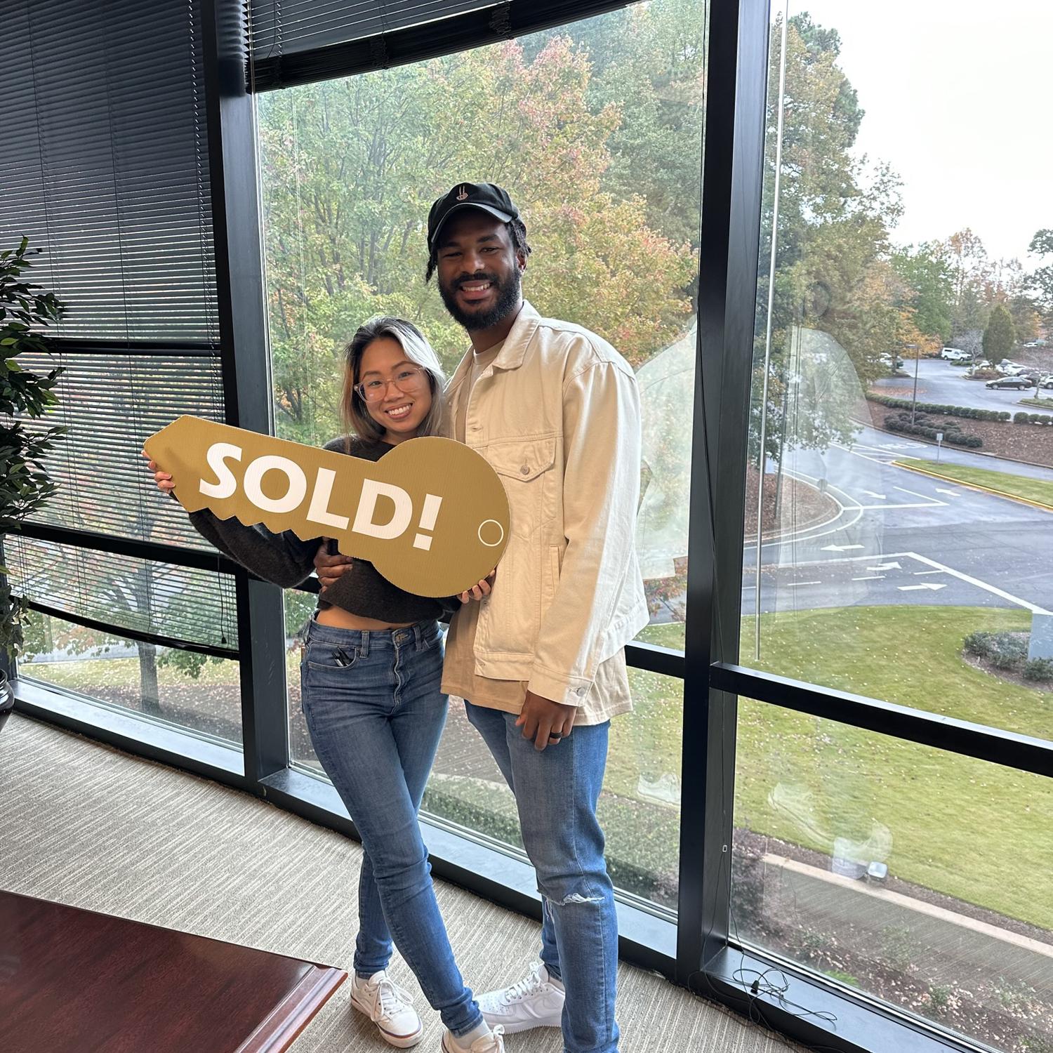 Bought our first home together!