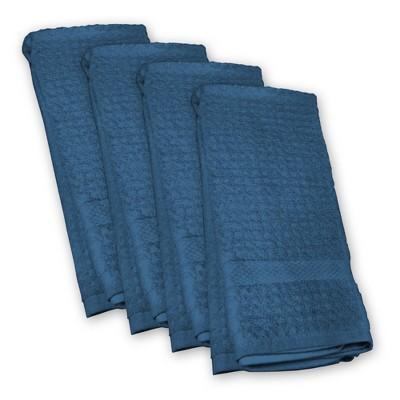 4pk Blue Dishtowel Blue - Design Imports