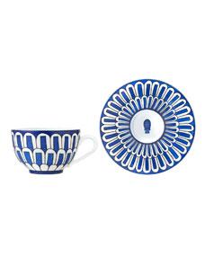 Hermès Bleus d'Ailleurs Cup & Saucer