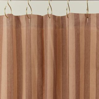 Essential Striped Shower Curtain
