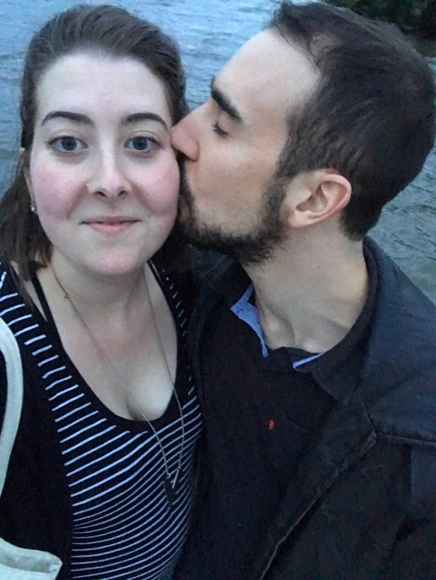 The night he proposed!