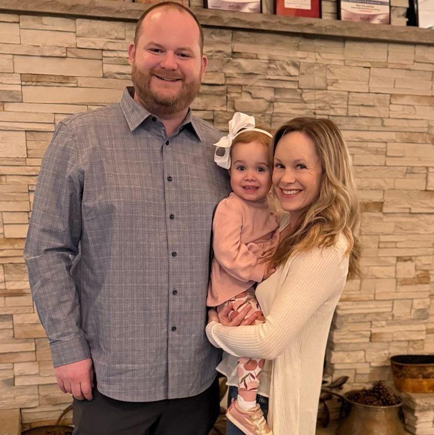 Joe took his girls out for Valentine's Day dinner <3