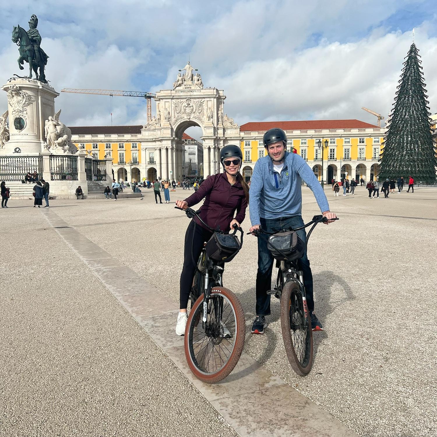 Bike riding partner for life. Next stop: tandem bike.