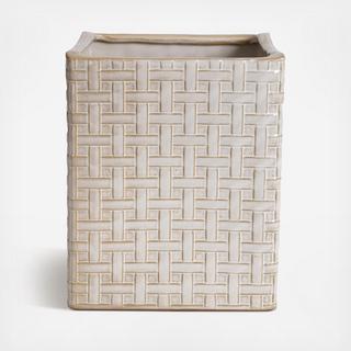 Cane Waste Basket