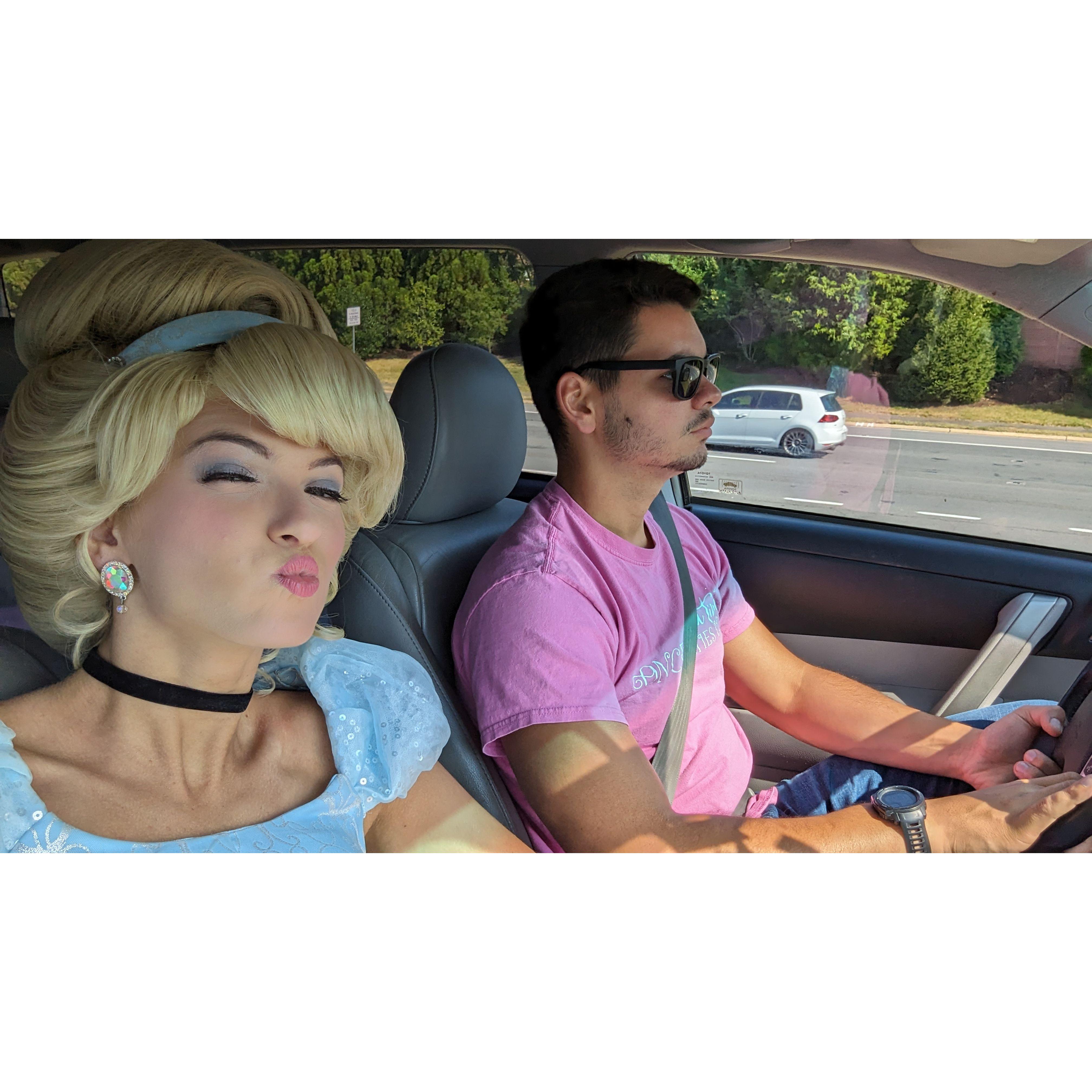 We became inseparable, he has even accompanied me to princess parties