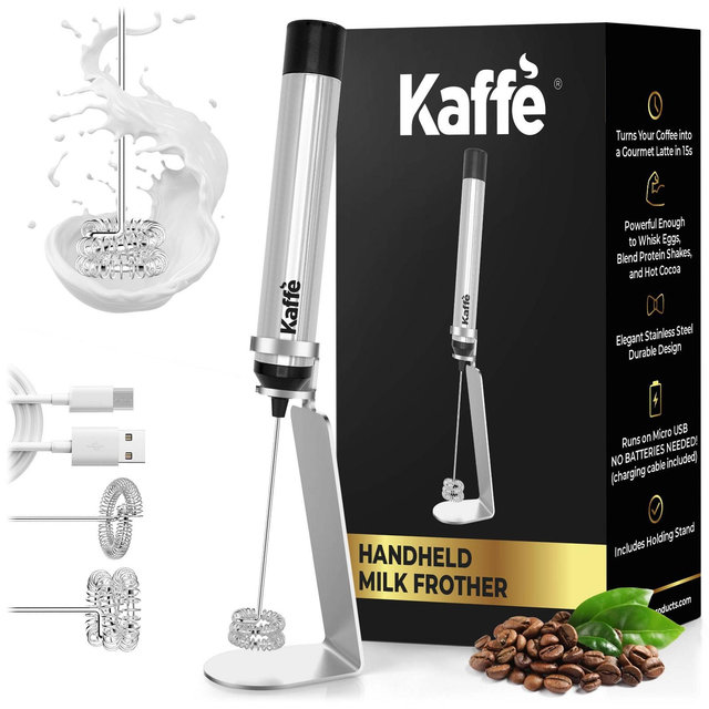Milk frother powerful motor - Micro USB chargeable