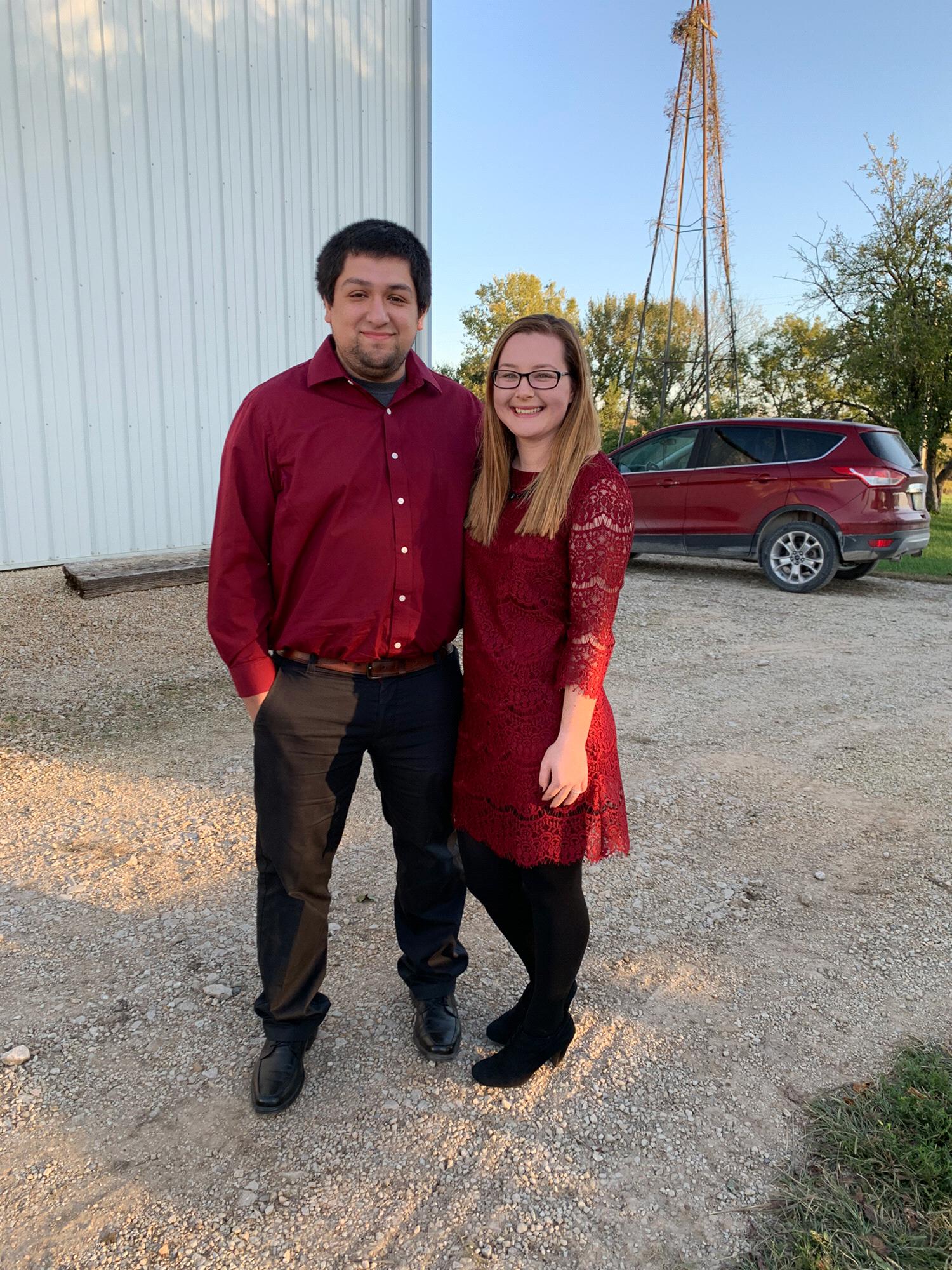 Attending my old college roommates wedding in Kansas!