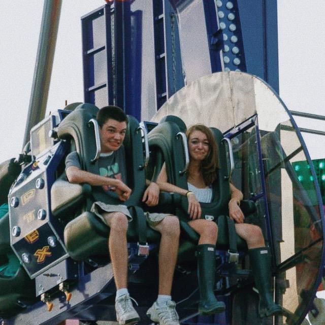 September 2014 / At the New York State Fair, a few weeks before we starting dating