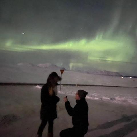 Proposal under the northern lights in Iceland! 
02-02-2020