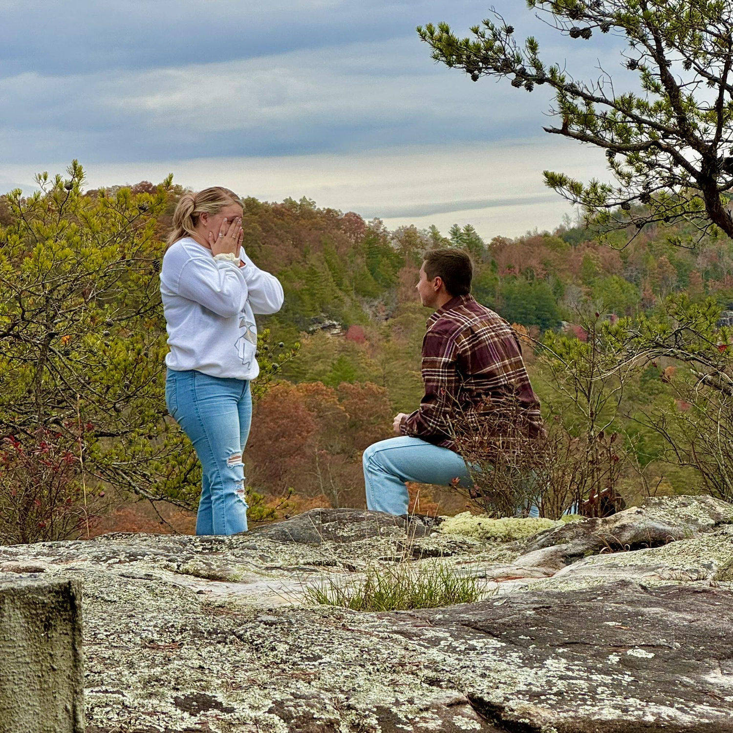 He proposed!