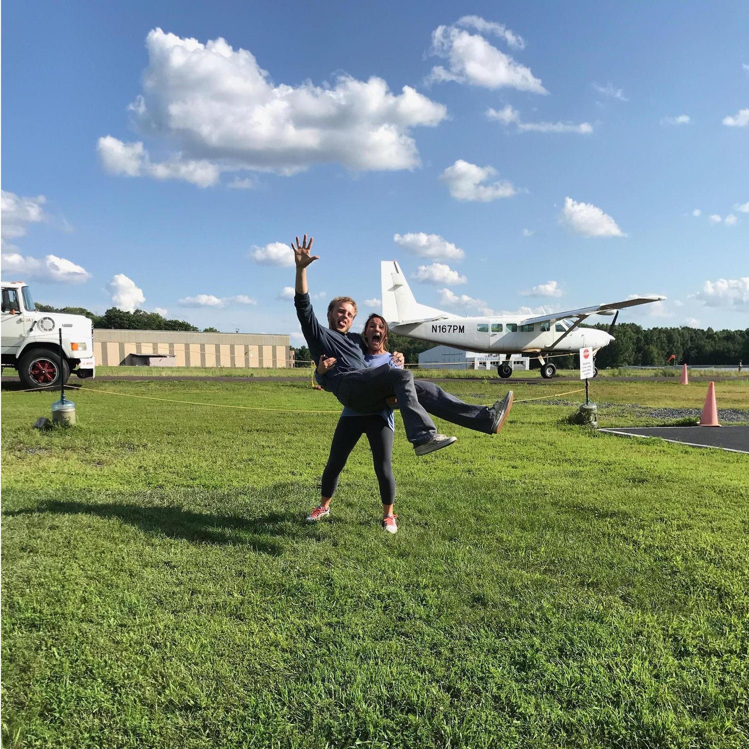 SKYDIVING